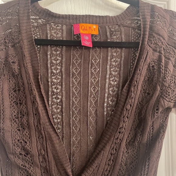 Crocheted cardigan - Picture 2 of 10